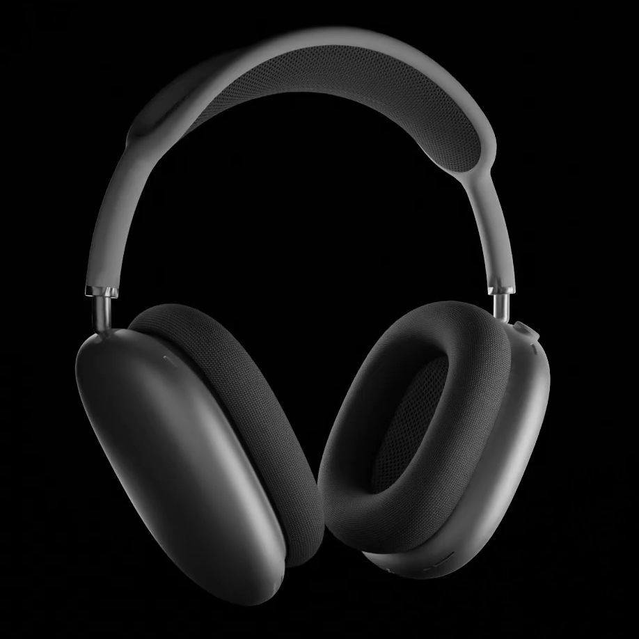 Tricky-Tec 3D headset model – detail render