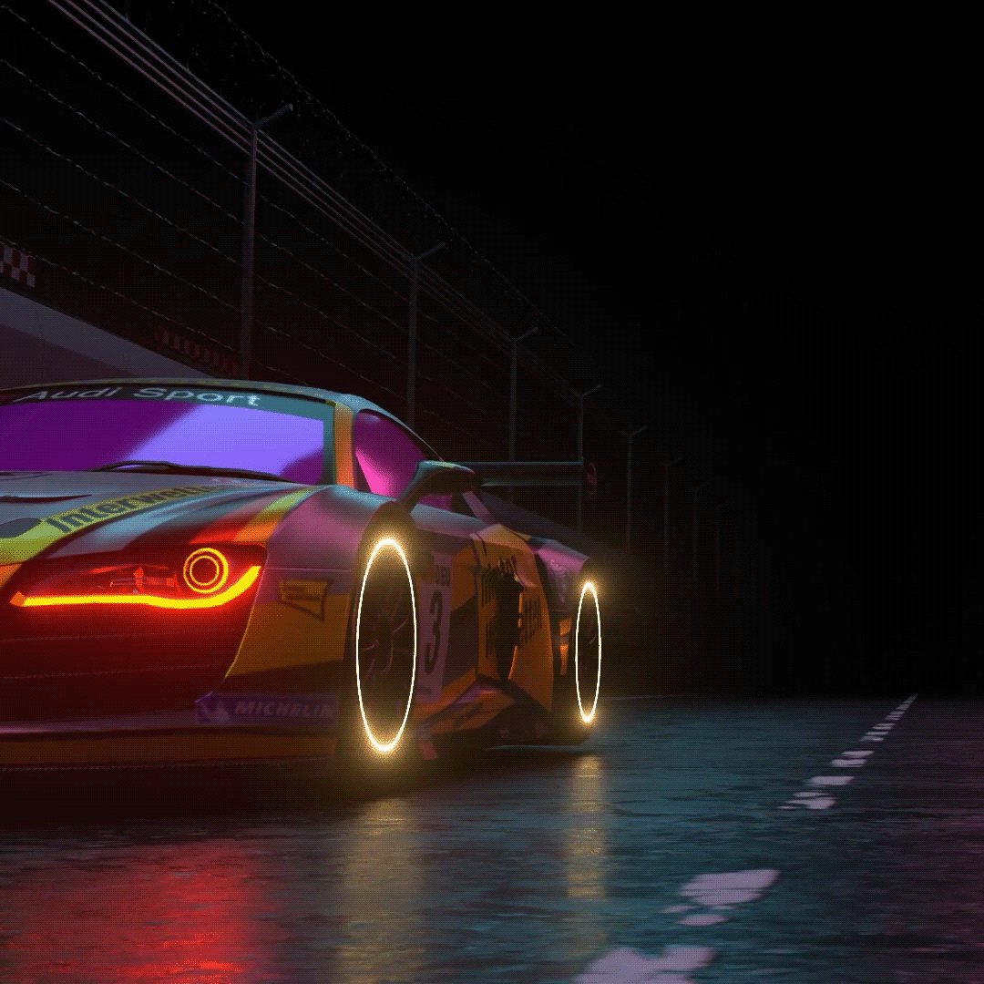 Tricky-Tec 3D race car – hero shot