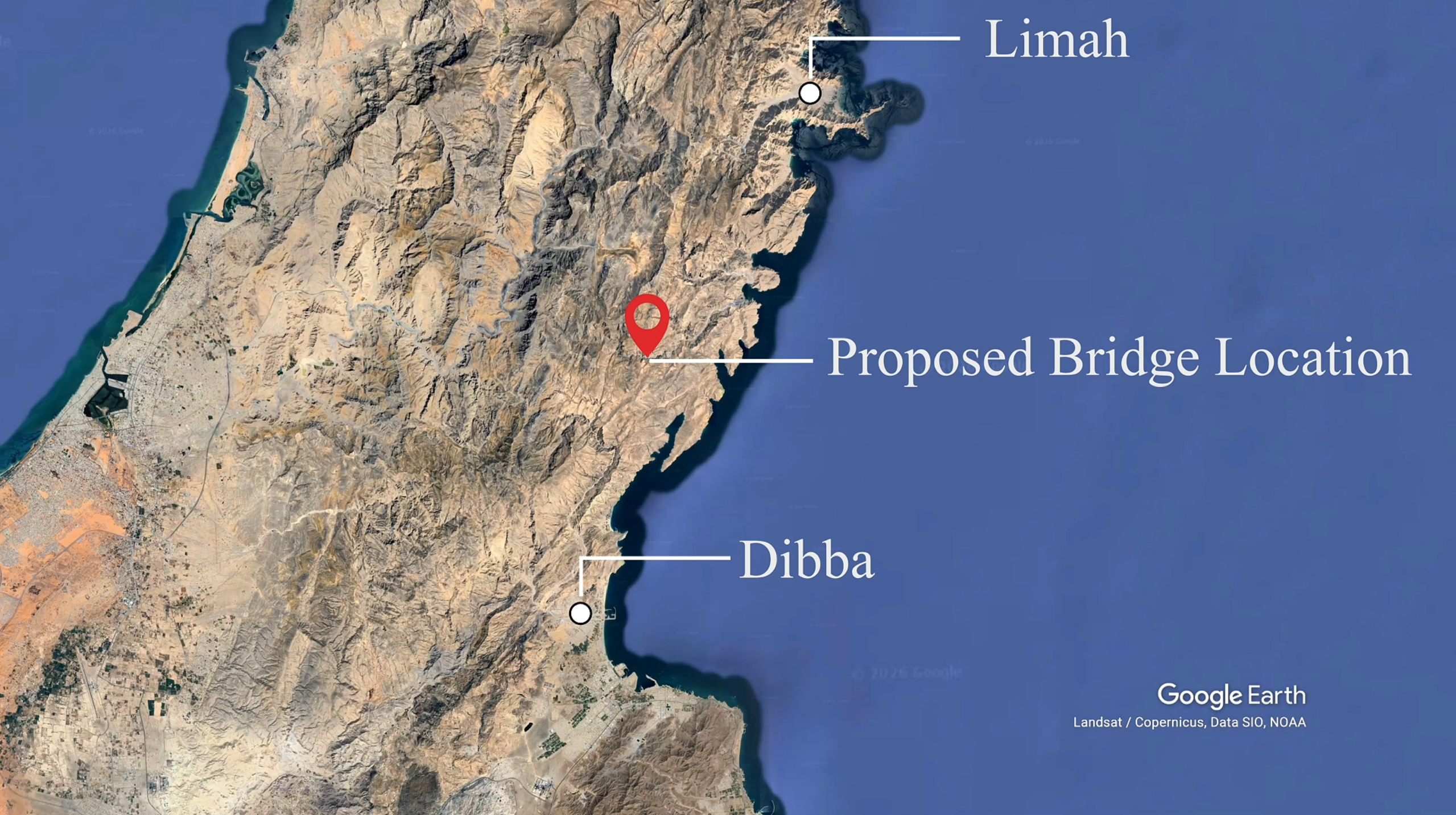 Al-Shahin bridge – structural render 1
